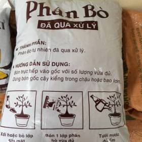 Phân bò Tribat đã qua xử lý