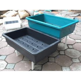 Kệ trồng rau 2 tầng bậc thang
